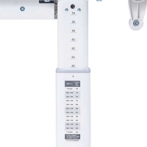 学習机（勉強机・多機能・タブレット対応・手動昇降・チルト天板・シェルフ付・低ホルムアルデヒド・薄い木目）