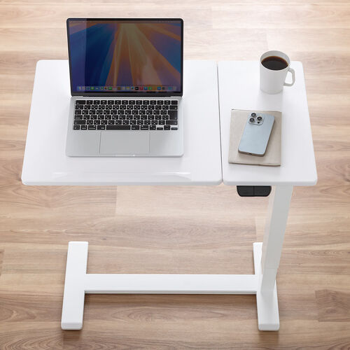 スタンディングデスク（電動昇降デスク・傾斜台・ソファサイドテーブル・低床キャスター・モバイルバッテリー稼働・軽量）