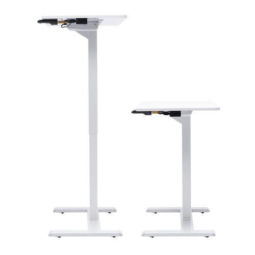 スタンディングデスク（電動昇降デスク・ソファサイドテーブル・低床キャスター・モバイルバッテリー稼働・軽量）