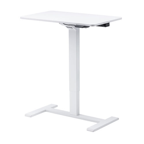 スタンディングデスク（電動昇降デスク・ソファサイドテーブル・低床キャスター・モバイルバッテリー稼働・軽量）