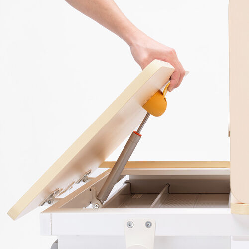 学習机（勉強机・小学生・デスク・多機能・学習デスク・タブレット対応・手動昇降・チルト天板・シェルフ付・ハンギングボード・低ホルムアルデヒド・かわいい・おしゃれ・シンプル）