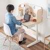 学習机（勉強机・小学生・デスク・多機能・学習デスク・タブレット対応・手動昇降・チルト天板・シェルフ付・ハンギングボード・低ホルムアルデヒド・かわいい・おしゃれ・シンプル）