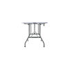 折りたたみテーブル（ プラスチックテーブル・会議テーブル・長机・樹脂天板・屋外・軽量・折りたたみ式・簡単組立・省スペース・幅183.5cm・ホワイト）