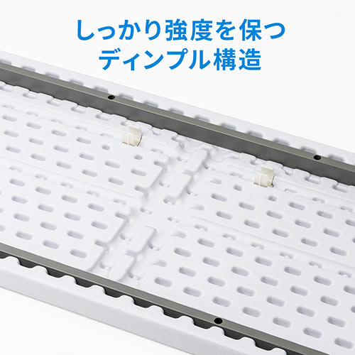 会議テーブル（W1800mm・D450mm・樹脂天板・折りたたみ式・折りたたみテーブル・屋外用・軽量・折りたためる・軽量） FD017W