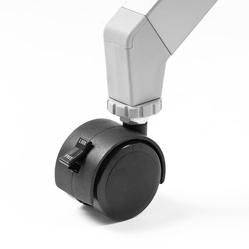 折りたたみテーブル 学習塾机 テレワーク向け 幅100cm 奥行60cm キャスター付き 中棚付き 木目調