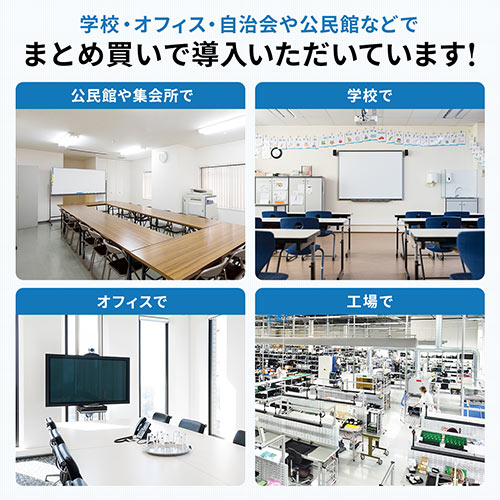 折りたたみテーブル（省スペース・W1520mm・D455mm・樹脂天板・作業台・簡単組立・持ち運び・軽量・ホワイト）