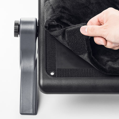 フットレスト（足温器・あったかクッション・メッシュクッション付き・USB給電・高さ調整・角度調整・オールシーズン使用可能）