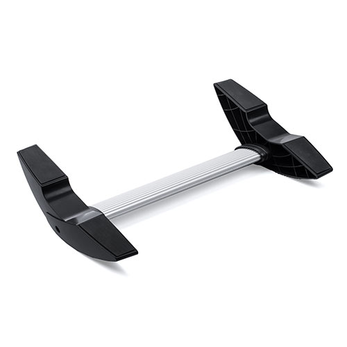 フットレスト（足置き・竹踏み風・角度調節可能・エルゴノミクス・耐荷重80kg）