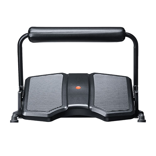 フットレスト（足置き台・オットマン・スタンディングデスク用足置き台・耐荷重40kg・無段階角度調節・3段階角度調節）