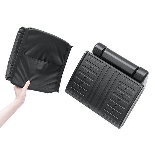 フットレスト（多機能・3WAY・足置き台・ふくろはぎサポート・オットマン・クッション付き・すべり止め付き・耐荷重80kg）