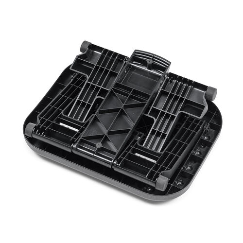 フットレスト（高さ3段階・角度無段階・最大230°スウィング可能・簡単ストレッチ・足裏刺激・足置き台・コンパクト収納）