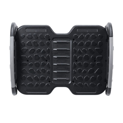 【アウトレット･訳あり・セール】2WAYフットレスト（角度固定・ロッキング・足置き台・薄型・軽量・デスク・オフィス・在宅ワーク・デスクワーク）