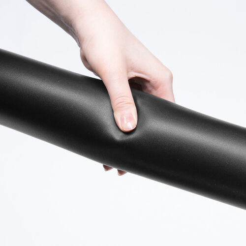 フットレスト（デスク下・オットマン付・クッション付・足裏刺激ローラー・高さ角度調整可能・足置き台・耐荷重40kg）