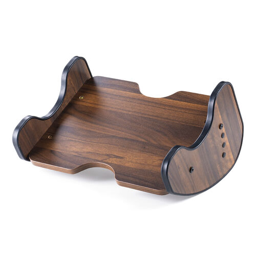 フットレスト（デスク下・木製・裏表使える・リバーシブル・足置き・2WAY・角度調整）