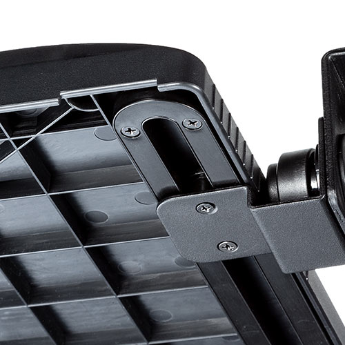 キーボードスライダー（後付・クランプ取付・デスク設置・角度調整対応・ブラック）