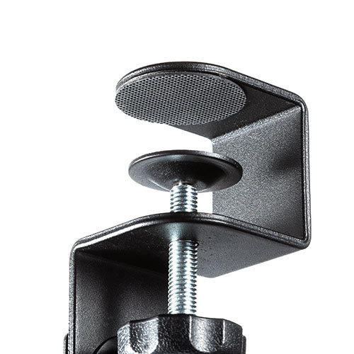 キーボードスライダー（後付・クランプ取付・デスク設置・角度調整対応・ブラック）