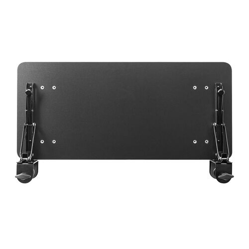 デスクエクステンダー（デスク拡張・折りたたみテーブル・天板拡張・後付け・クランプ固定・キーボードトレー・幅55cm・奥行き25cm）