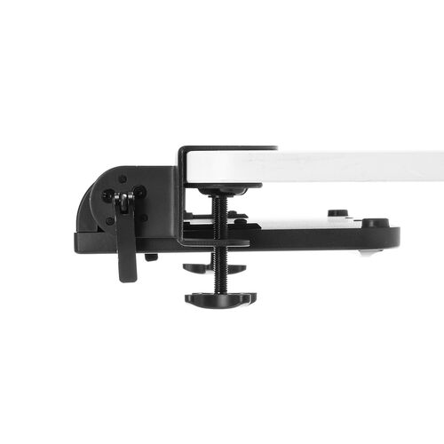 デスク拡張 折りたたみテーブル（後付け・デスクエクステンダー・クランプ固定・幅80cm・奥行き23cm）