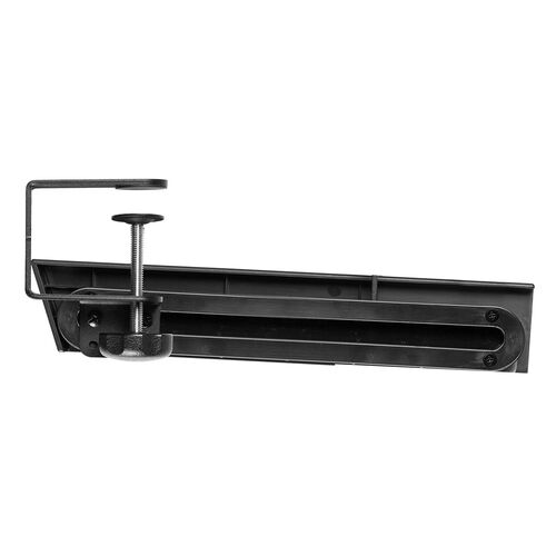 引き出し（コンパクトタイプ・クランプ式・後付・クランプ取付・穴あけ不要・デスク下・小物収納・整理・耐荷重3kg・ブラック）