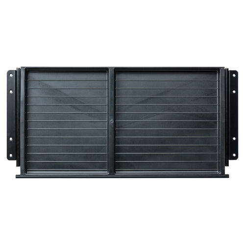 デスク下収納ボックス（引き出し・後付け・木ネジ固定・幅64.7cm・A4対応・デスク設置・書類・小物・ドロワー・ブラック・Lサイズ）