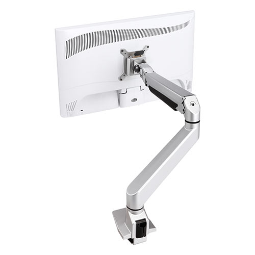 モニターアーム（シングル・机・クランプ・上下・左右・回転・高さ調節・リモートワーク・リビング）LA018 サンワサプライ