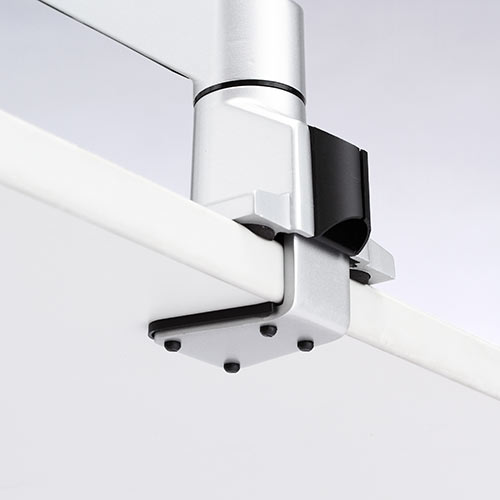 モニターアーム（シングル・机・クランプ・上下・左右・回転・高さ調節・リモートワーク・リビング）LA018 サンワサプライ