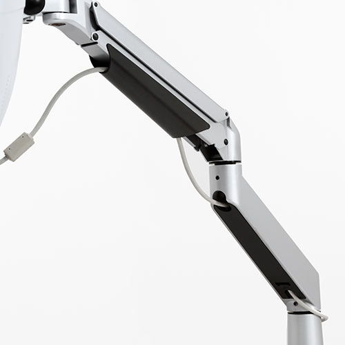 モニターアーム（シングル・机・クランプ・上下・左右・回転・高さ調節・リモートワーク・リビング）LA018 サンワサプライ