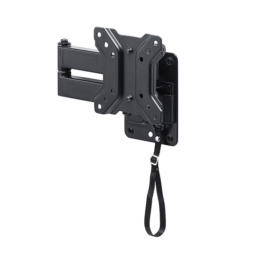 壁面モニターアーム(3関節・壁付・省スペース・27インチ設置・ロック