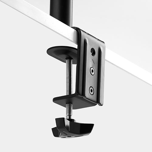 水平3関節モニターアーム ディスプレイアーム クランプ固定 32インチ対応 PCモニター設置