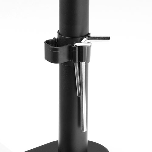 水平3関節モニターアーム ディスプレイアーム クランプ固定 32インチ対応 PCモニター設置