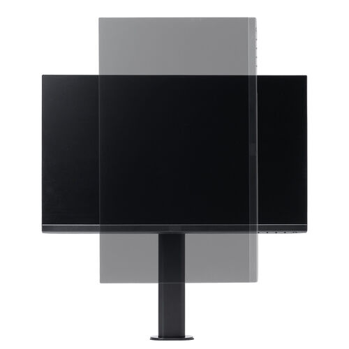 モニターアーム（クランプ・ディスプレイアーム・1画面・最大32インチ・高さ調整対応・耐荷重10kg）