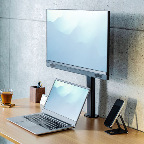 モニターアーム（クランプ・ディスプレイアーム・1画面・最大32インチ・高さ調整対応・耐荷重10kg）