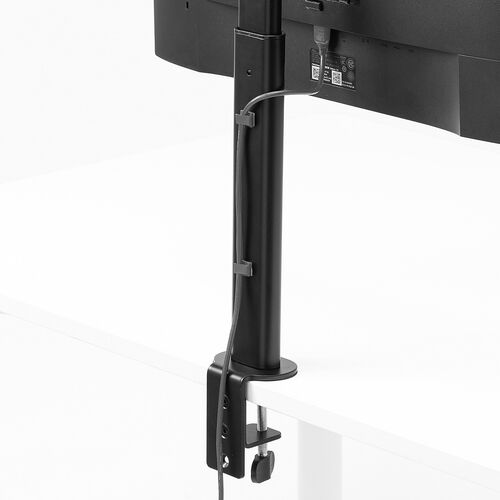 モニターアーム（クランプ・ディスプレイアーム・1画面・最大32インチ・高さ調整対応・耐荷重10kg）