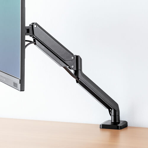 モニターアーム（シングル・ガス・32インチ・上下・左右・耐荷重