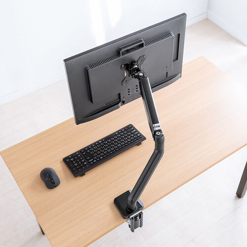 モニターアーム（シングル・ガス・32インチ・上下・左右・耐荷重