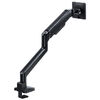 モニターアーム（ディスプレイアーム・シングル・クランプ取り付け・40インチ対応・2～12kg対応・ブラック）