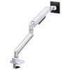 モニターアーム（ディスプレイアーム・シングル・クランプ取り付け・40インチ対応・2～12kg対応・シルバー）