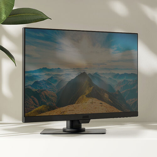 モニターアームスタンド（小型モニター用・360度回転卓上スタンド・VESA規格対応・24インチ・耐荷重5kg）