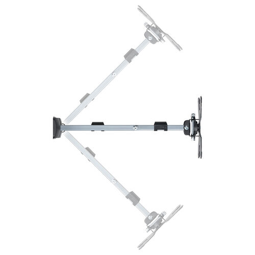 壁掛けテレビ金具（壁面固定・3関節・43インチ対応・耐荷重30kg・VESA・モニターアーム・ディスプレイアーム） LASM007