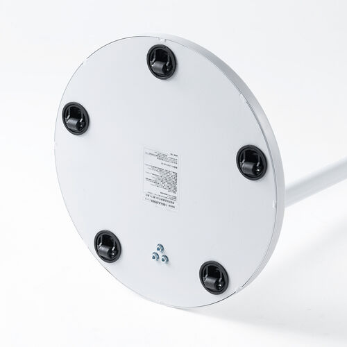 モニタースタンド（床置き・32インチ・キャスター付・ガス圧モニター・高さ調整・耐荷重10kg）