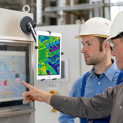 タブレットアーム（マグネット取り付け・壁掛け・iPad・磁石・7～11インチ対応・冷蔵庫・黒板・ホワイトボード） LATAB020 サンワサプライ