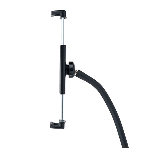 タブレットスタンド（寝ながら・タブレットアーム・フレキシブル・4本脚・iPhone・iPad・タブレット対応・動画視聴・ブラック）