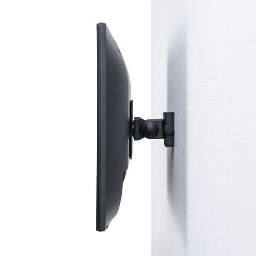 モニターアーム（壁掛け金具・34インチ・1関節・液晶モニター・回転・上下角度調整 ・12kgまで対応・ブラック）