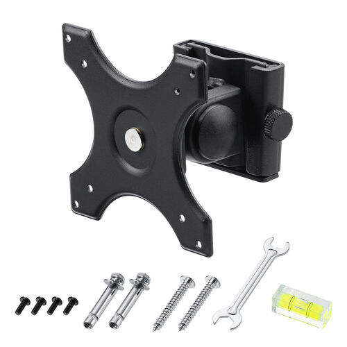 モニターアーム（壁掛け金具・34インチ・1関節・液晶モニター・回転・上下角度調整 ・12kgまで対応・ブラック）