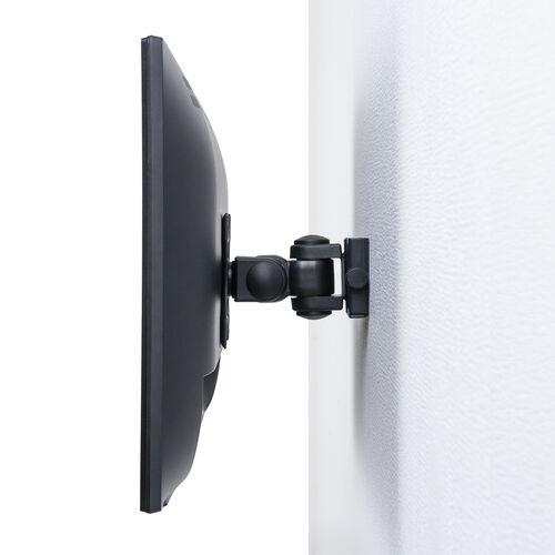 モニターアーム（壁掛け金具・34インチ・2関節・液晶モニター・回転 ・上下左右角度調整・12kgまで対応・ブラック）