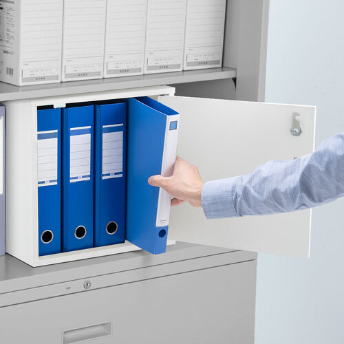 キューブボックス 小型 ロッカー セキュリティボックス 鍵付き 木製 スタッキング可能 簡単組立 A4 書類 貴重品 収納