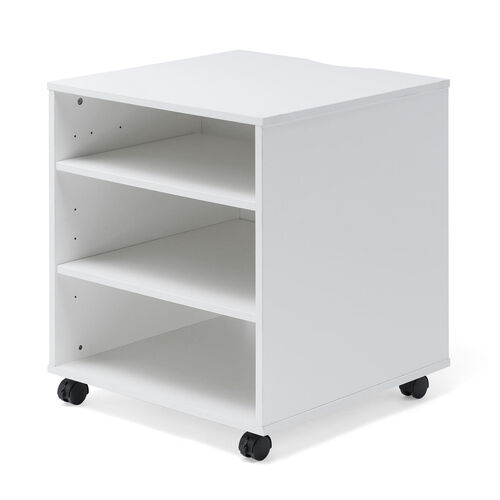 プリンタ台（プリンタラック・キャスター・ボックス・高さ70cm・幅60cm・奥行60cm・タップ受け付）