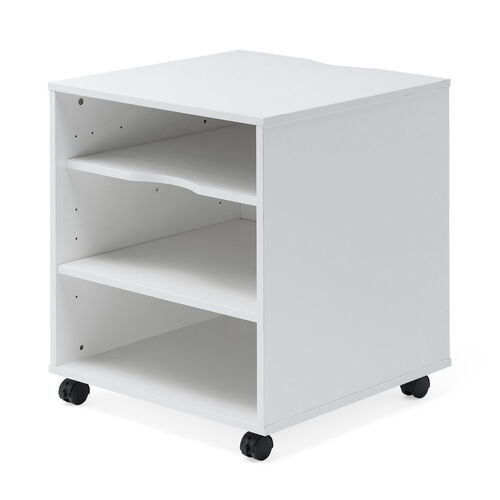 プリンタ台（プリンタラック・キャスター・ボックス・高さ70cm・幅60cm・奥行60cm・タップ受け付）