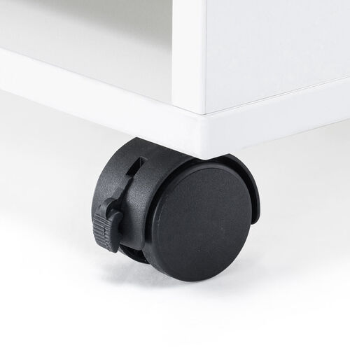 プリンタ台（プリンタラック・キャスター・ボックス・高さ35cm・幅60cm・奥行60cm・タップ受け付）