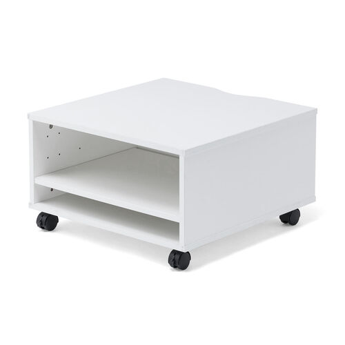 プリンタ台（プリンタラック・キャスター・ボックス・高さ35cm・幅60cm・奥行60cm・タップ受け付）